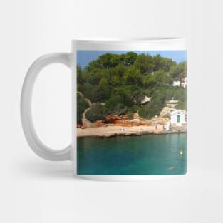 Cala En Blanes Mug